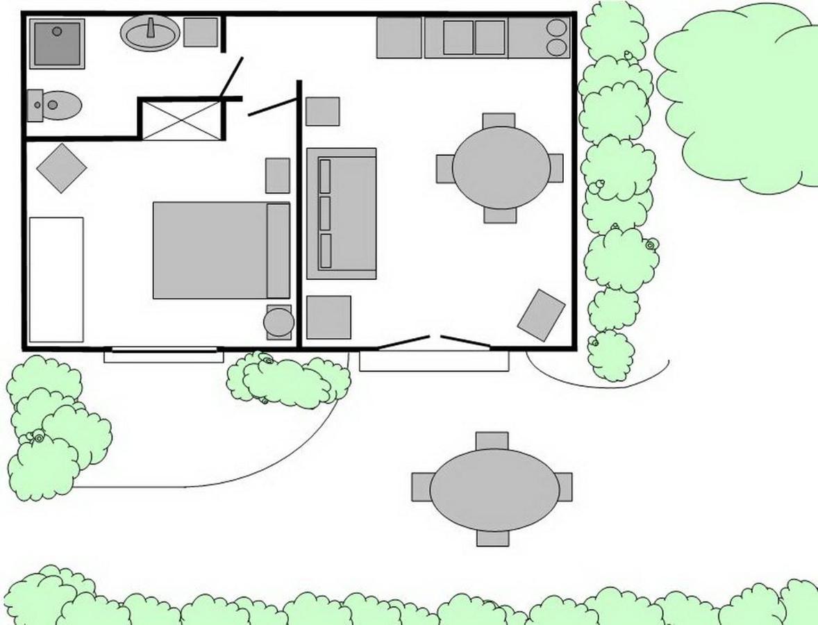 Rdc-Villa_2Pieces 35M2_Domine La Plaine Entre Nimes_Cevennes_Mer Calvisson Exteriér fotografie